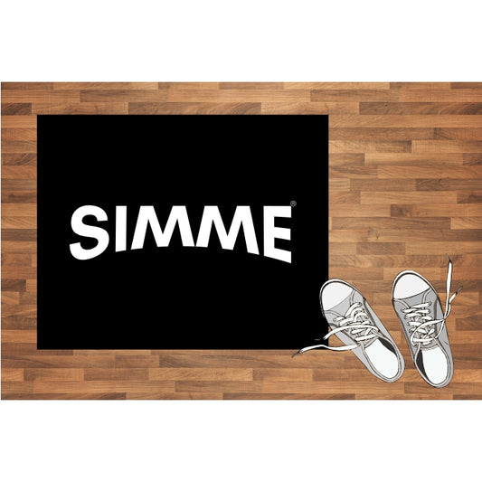 Fußmatte IFA Simme© Schriftzug / Simson DDR, schwarz