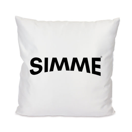 Kissen IFA Simme© Schriftzug / Simson DDR, flauschig 40cm x 40cm