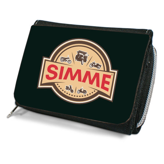 Geldbörse / Portemonnaie IFA Simme© / Simson DDR, farbiger Hintergrund