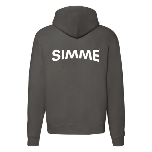 Premium Hooded Sweat Jacke Simme© / Simson weisser Schriftzug, IFA DDR